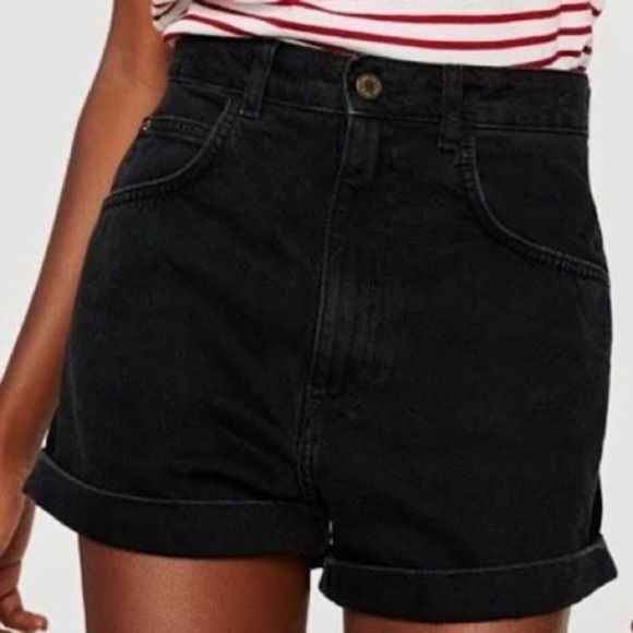 ZARA trafaluc denim makers jean shorts - Picture 1 of 8